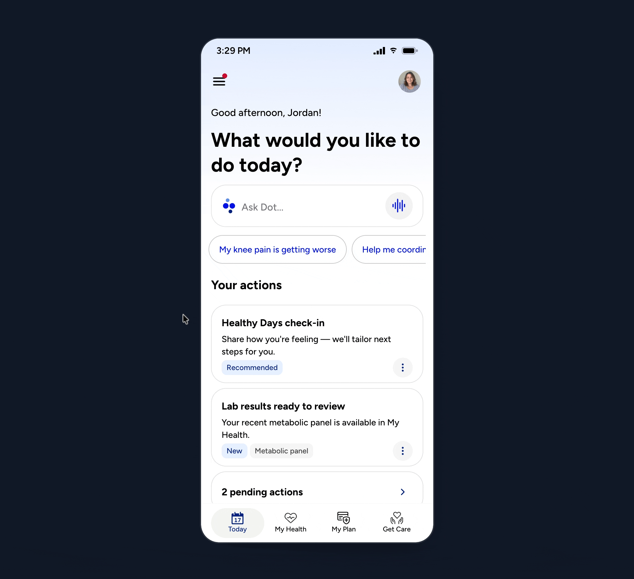 Prototype navigation demo